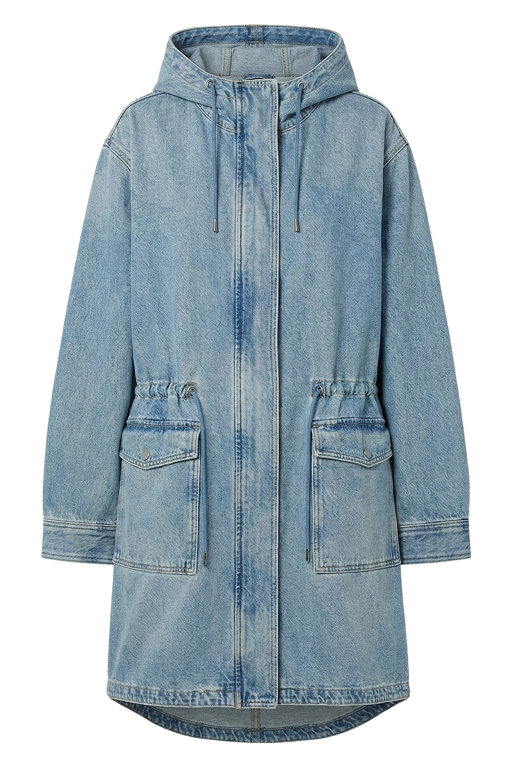 תמונה קידמית של ז'קט פרקה ג'ינס