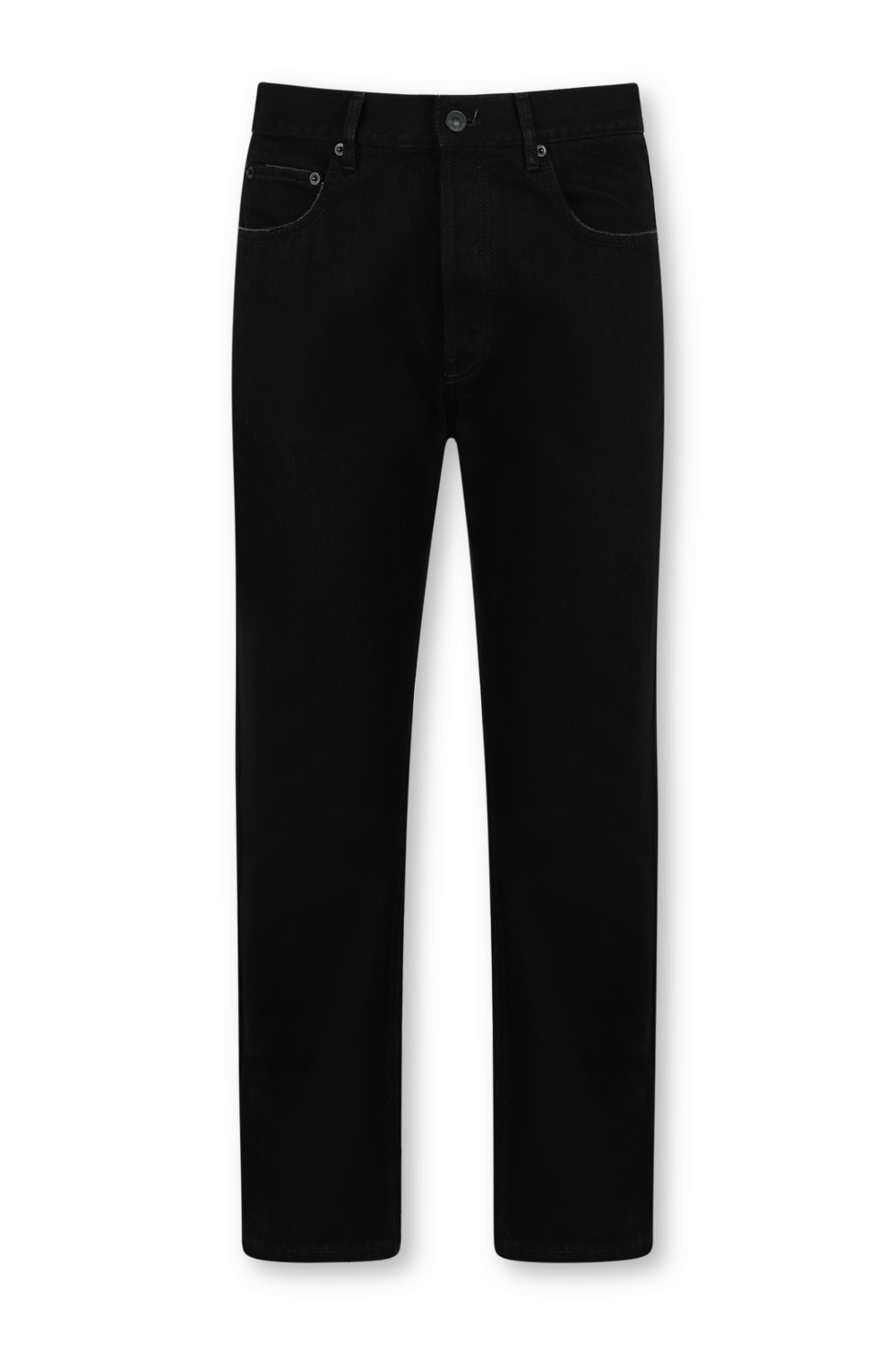מכנסי ג'ינס סלים עם תגית אחורית BALENCIAGA