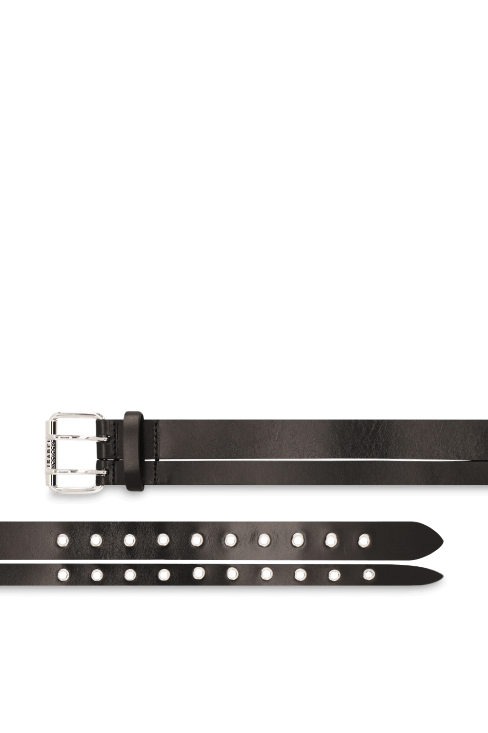 תמונה אחורית של חגורה בעיצוב כפול