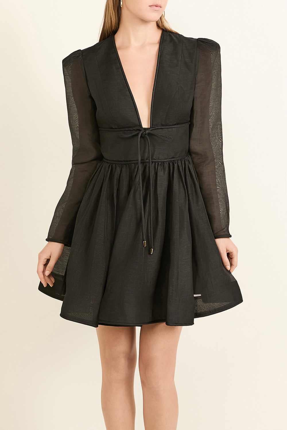 תמונת דוגמן קידמית של שמלת מיני עדן