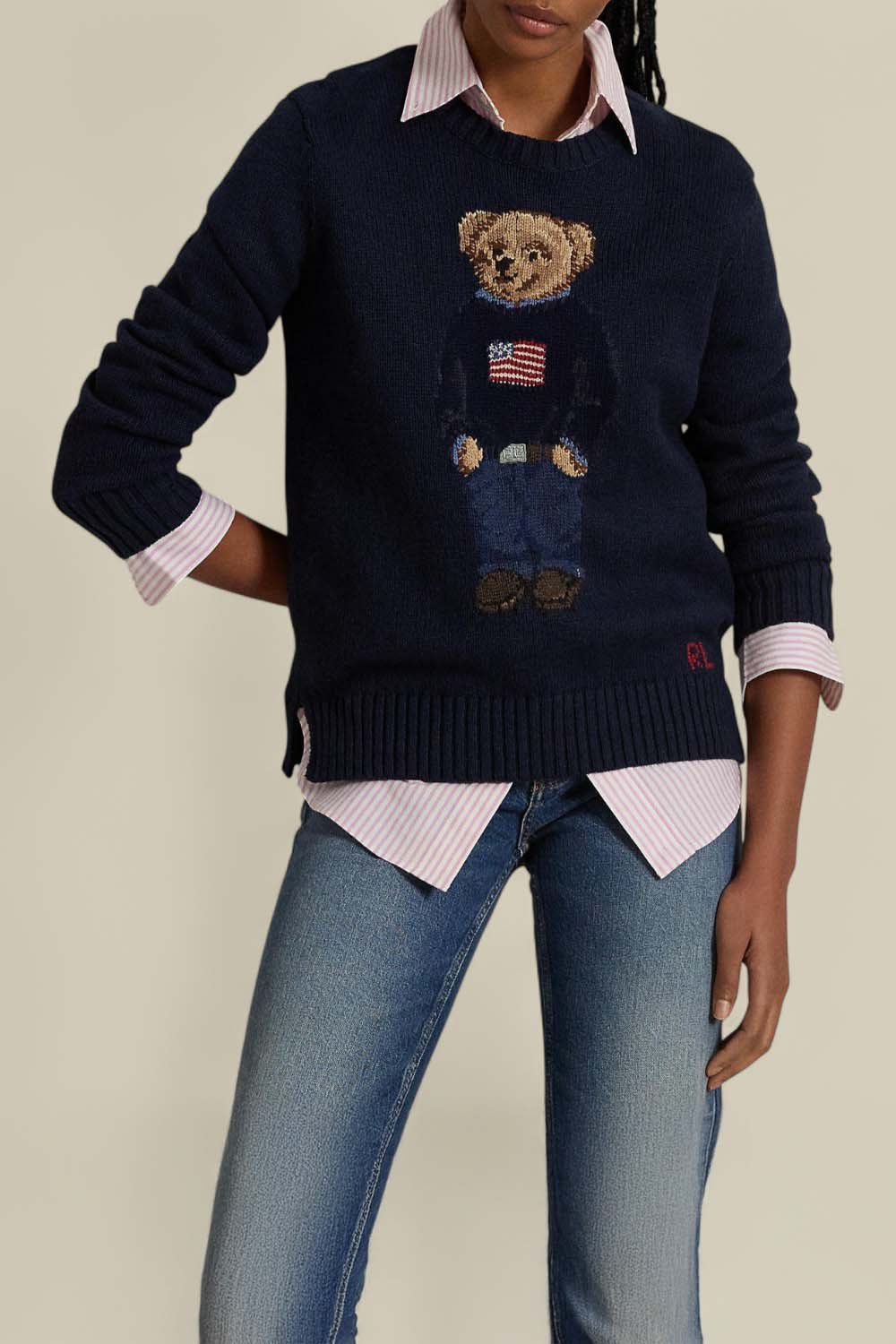 תמונת דוגמן קידמית של סריג כותנה