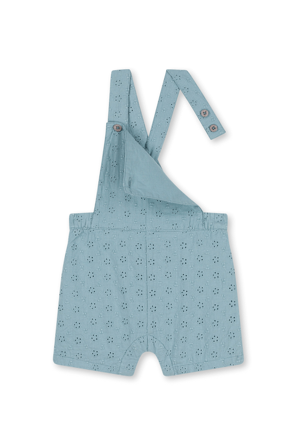 תמונת תקריב של אוברול - גילאי 18-36 חודשים