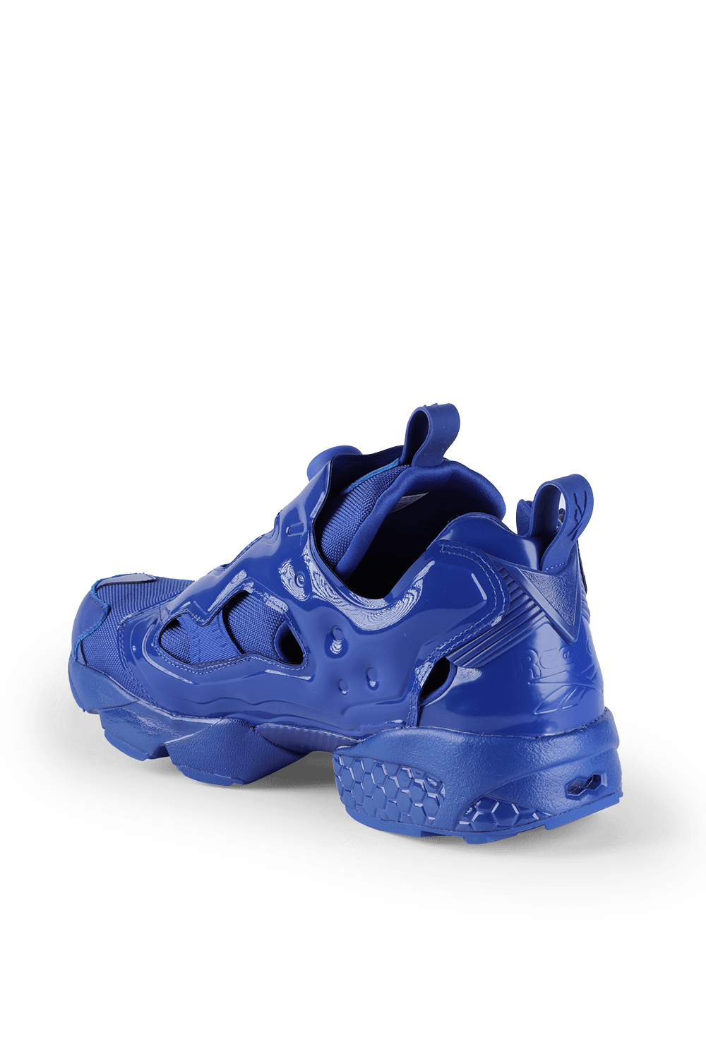 תמונה אחורית של Billionaire Boys Club x Reebok Fury Boost in Glossy Blue