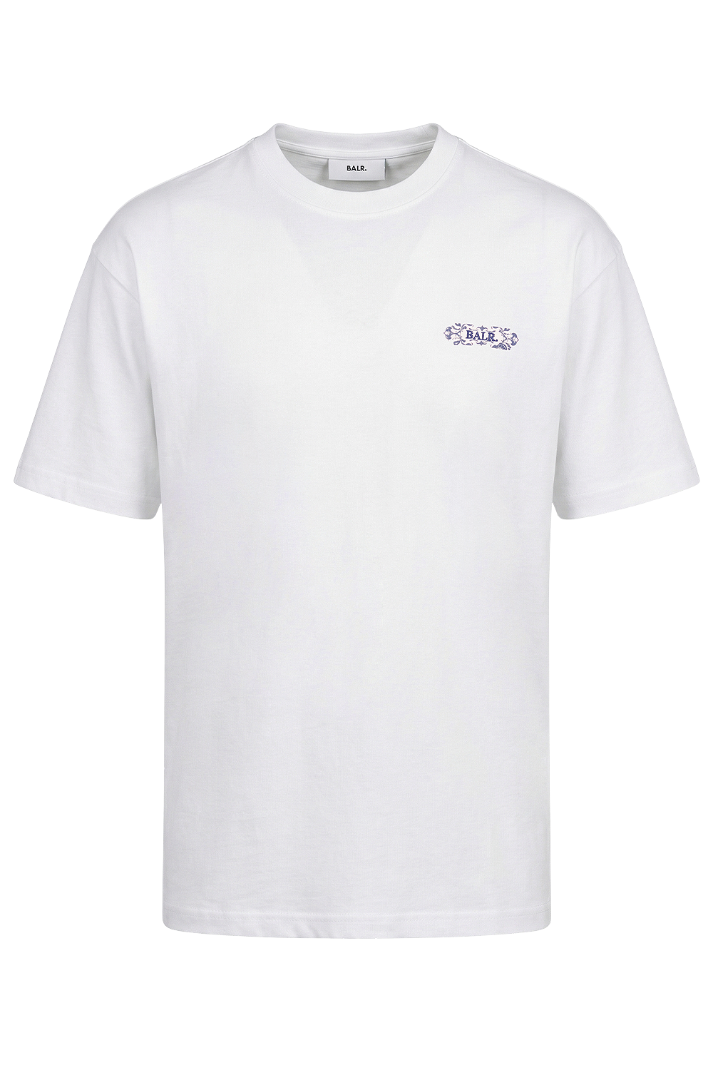 תמונה קידמית של חולצת טי אוברסייז