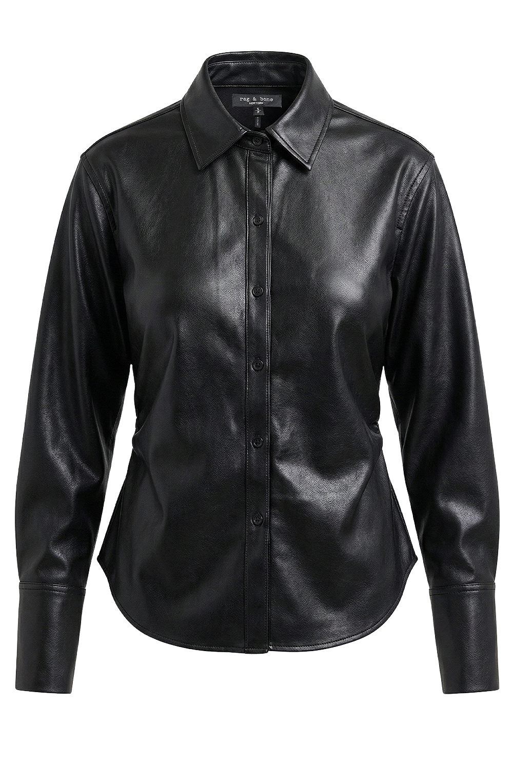 תמונה קידמית של חולצה מכופתרת