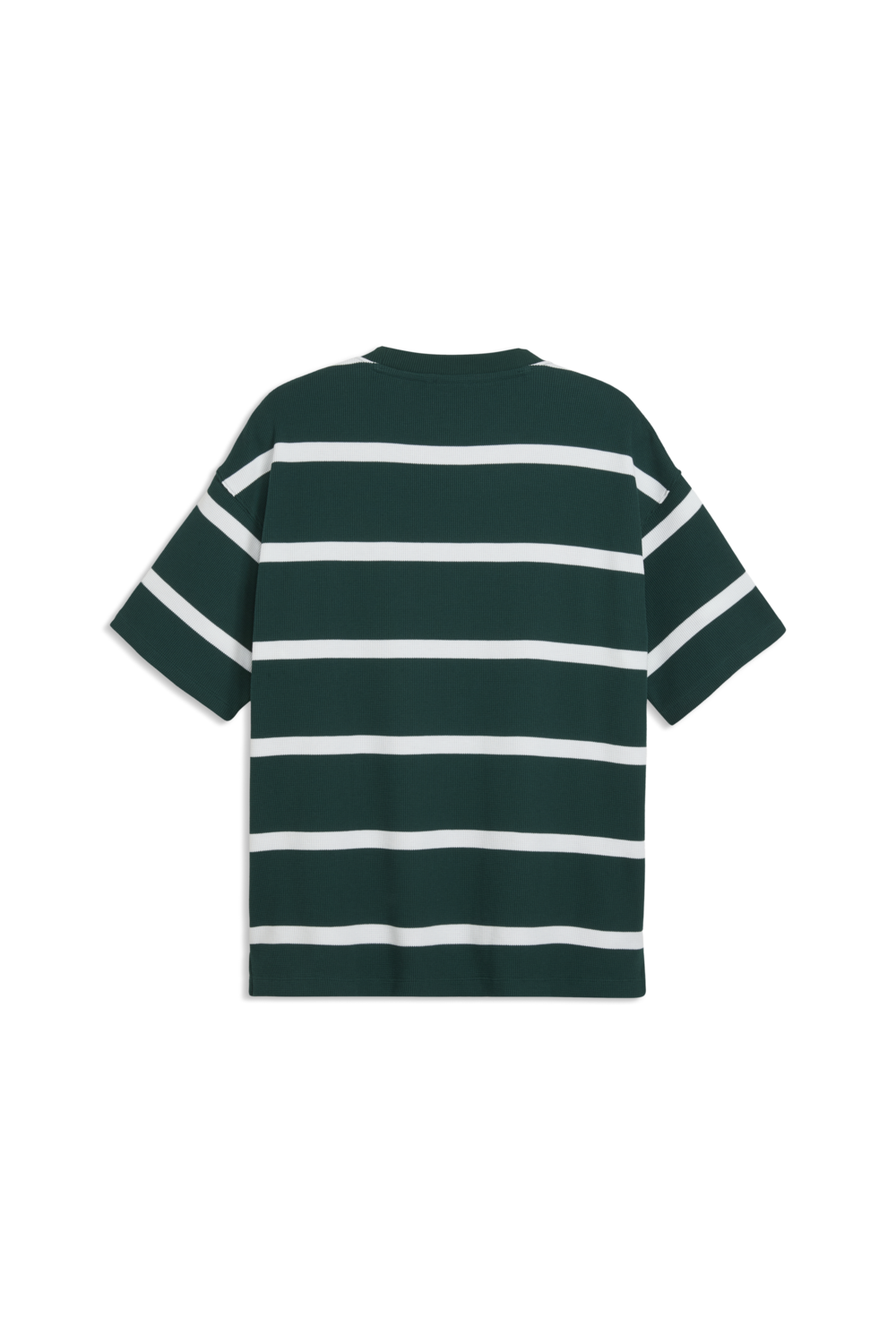 תמונה אחורית של חולצת טי בגזרה משוחררת