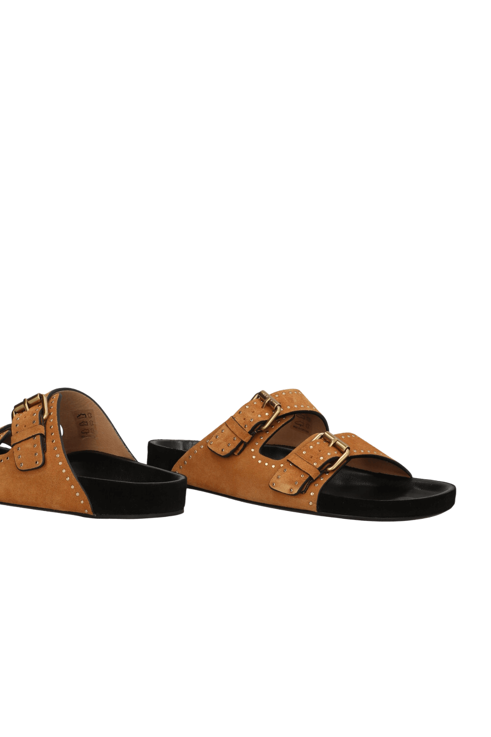 תמונת תקריב של כפכפי סליידס