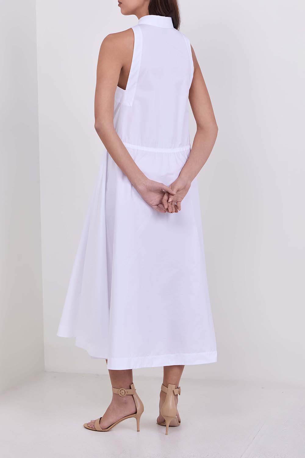 תמונת דוגמן אחורית של שמלת מידי