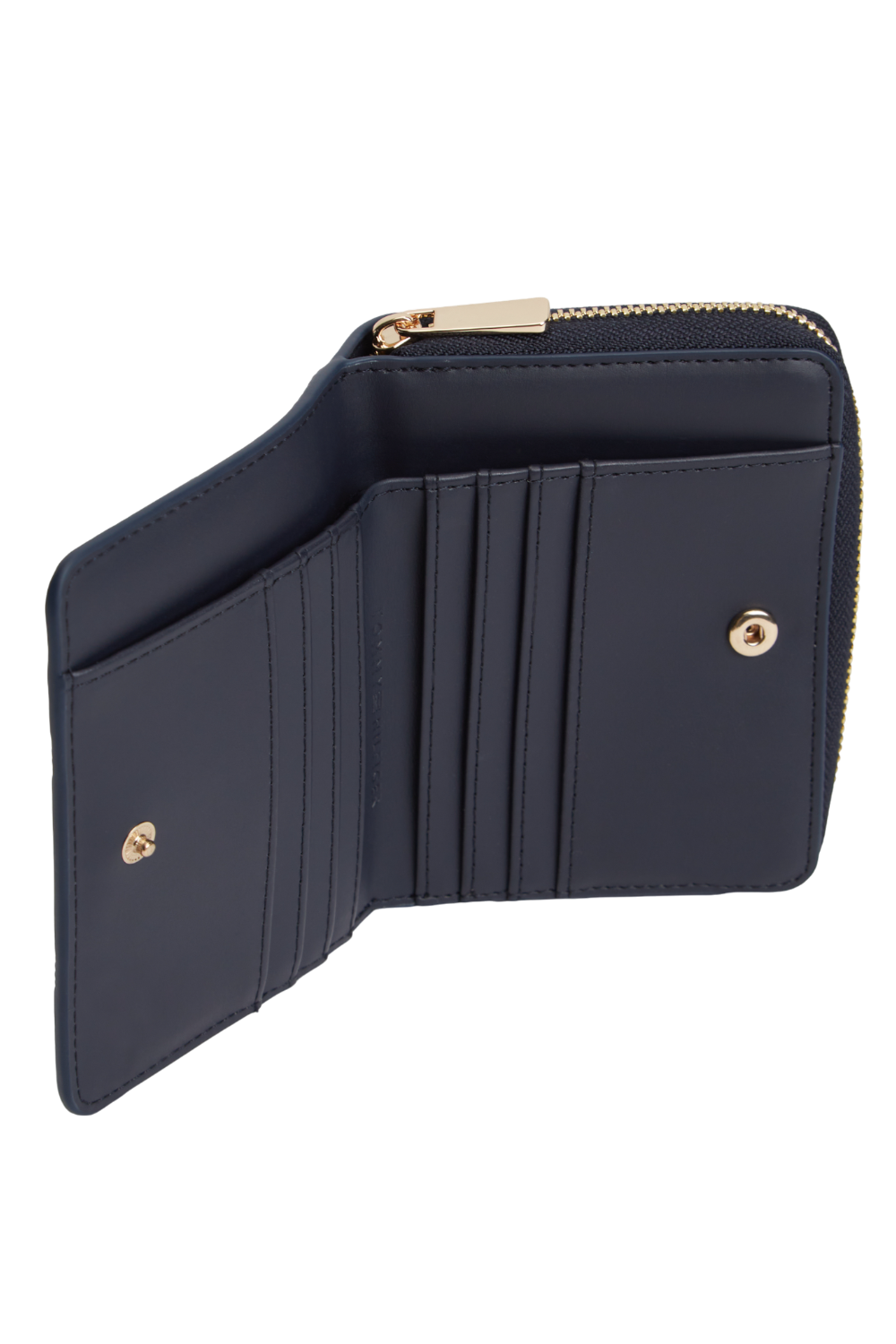 תמונת תקריב של ארנק עור טבעוני