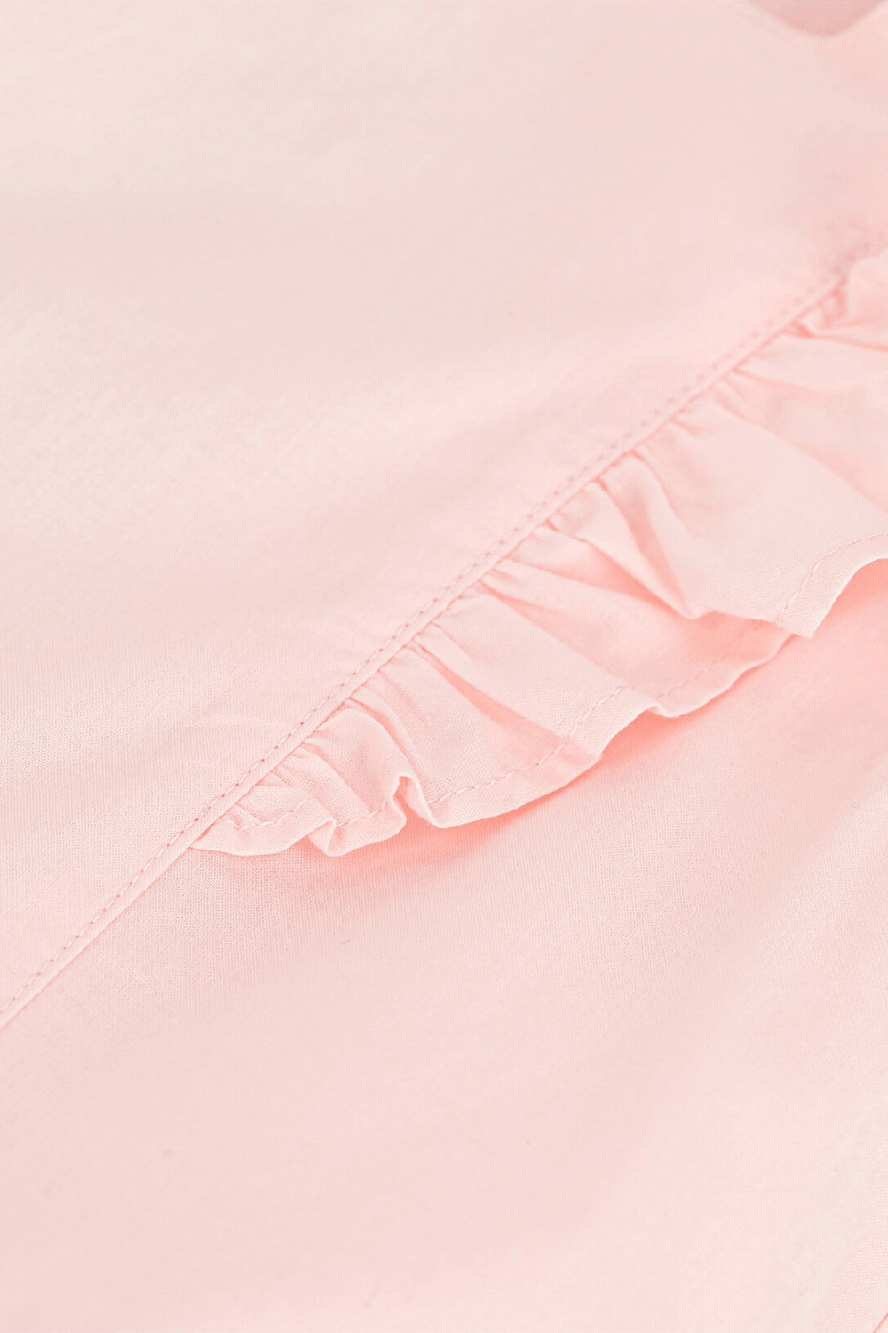 תמונה אחורית של גילאי 6-12 שמלה ורודה עם מלמלה