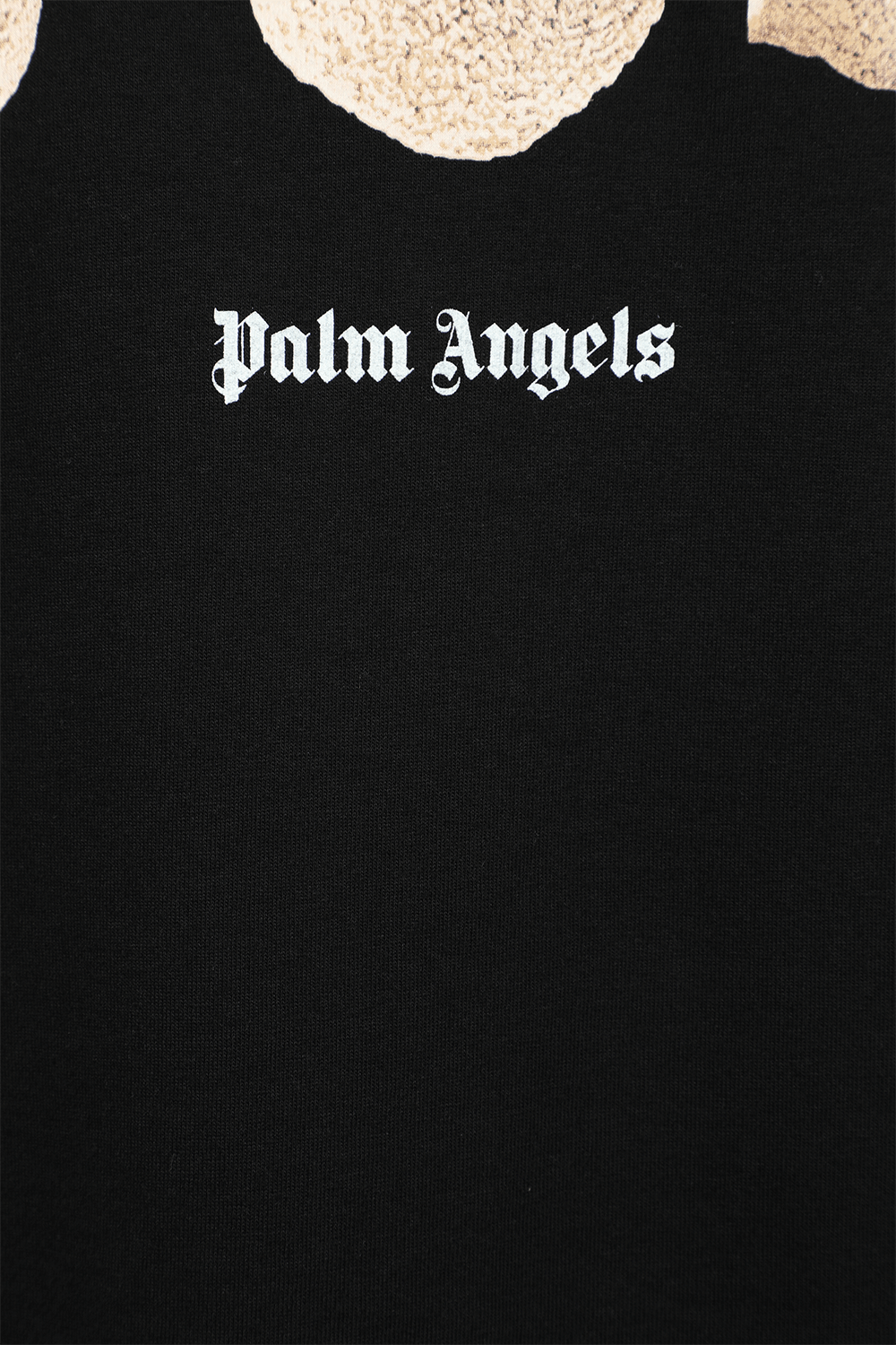 חולצת דובי בצבע שחור PALM ANGELS