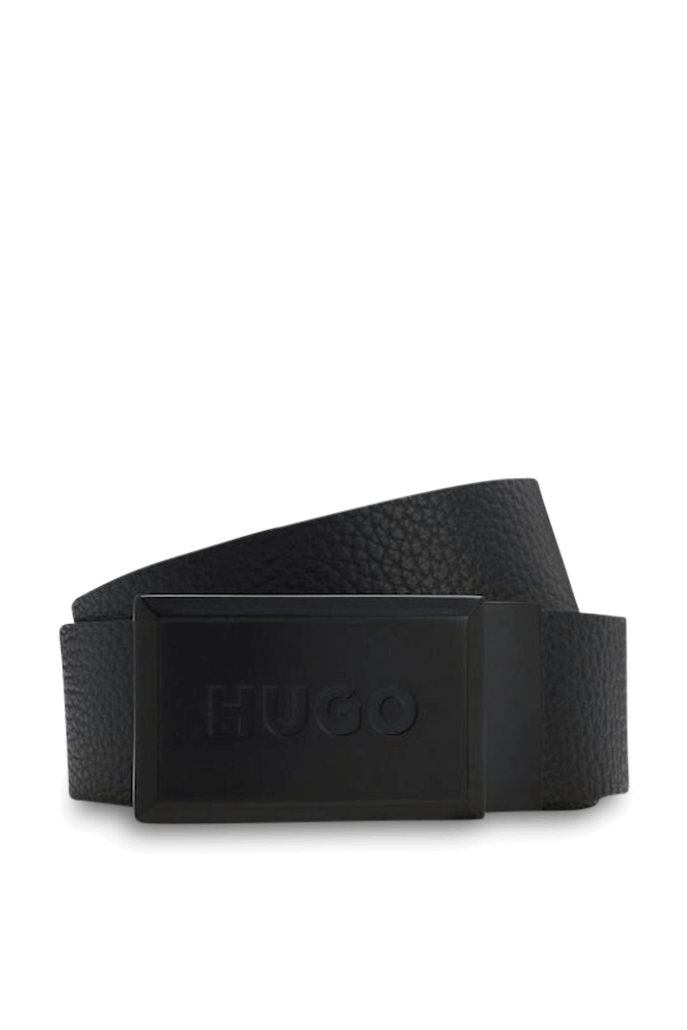 תמונה קידמית של חגורת עור