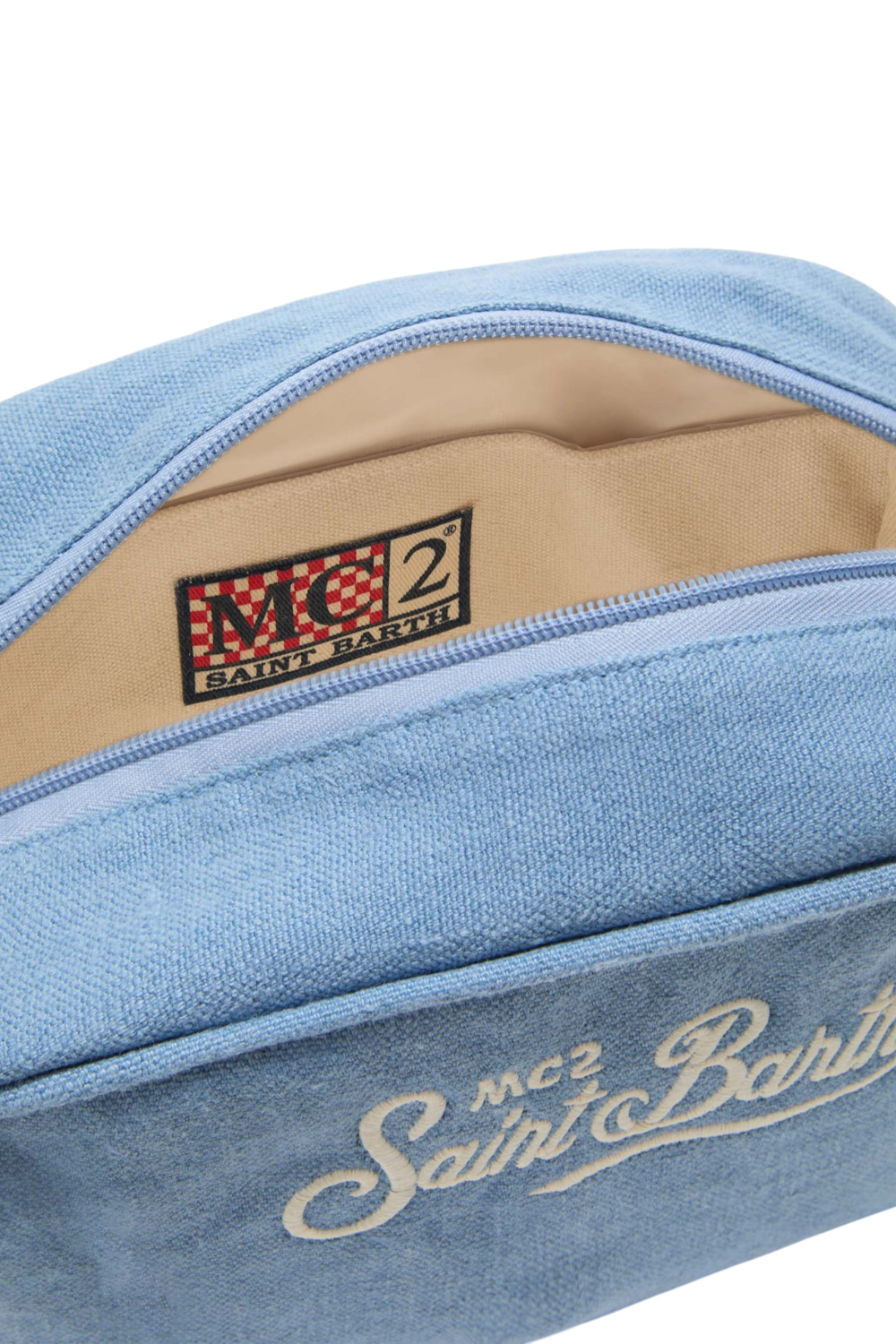 תמונת תקריב של תיק רחצה