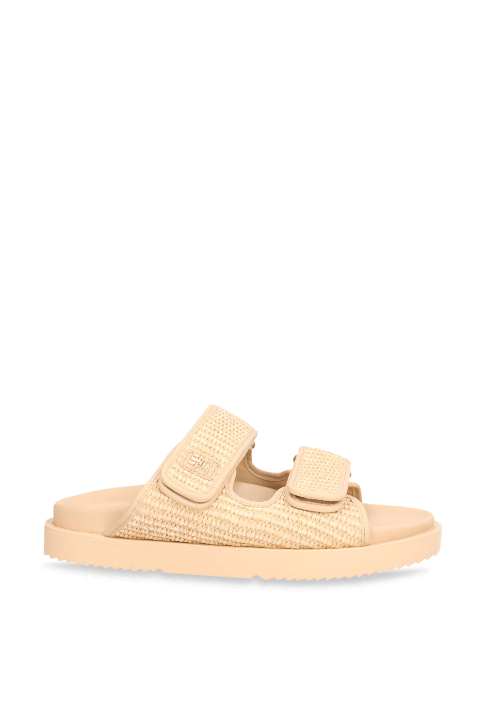 תמונה קידמית של כפכפי סליידס רפיה