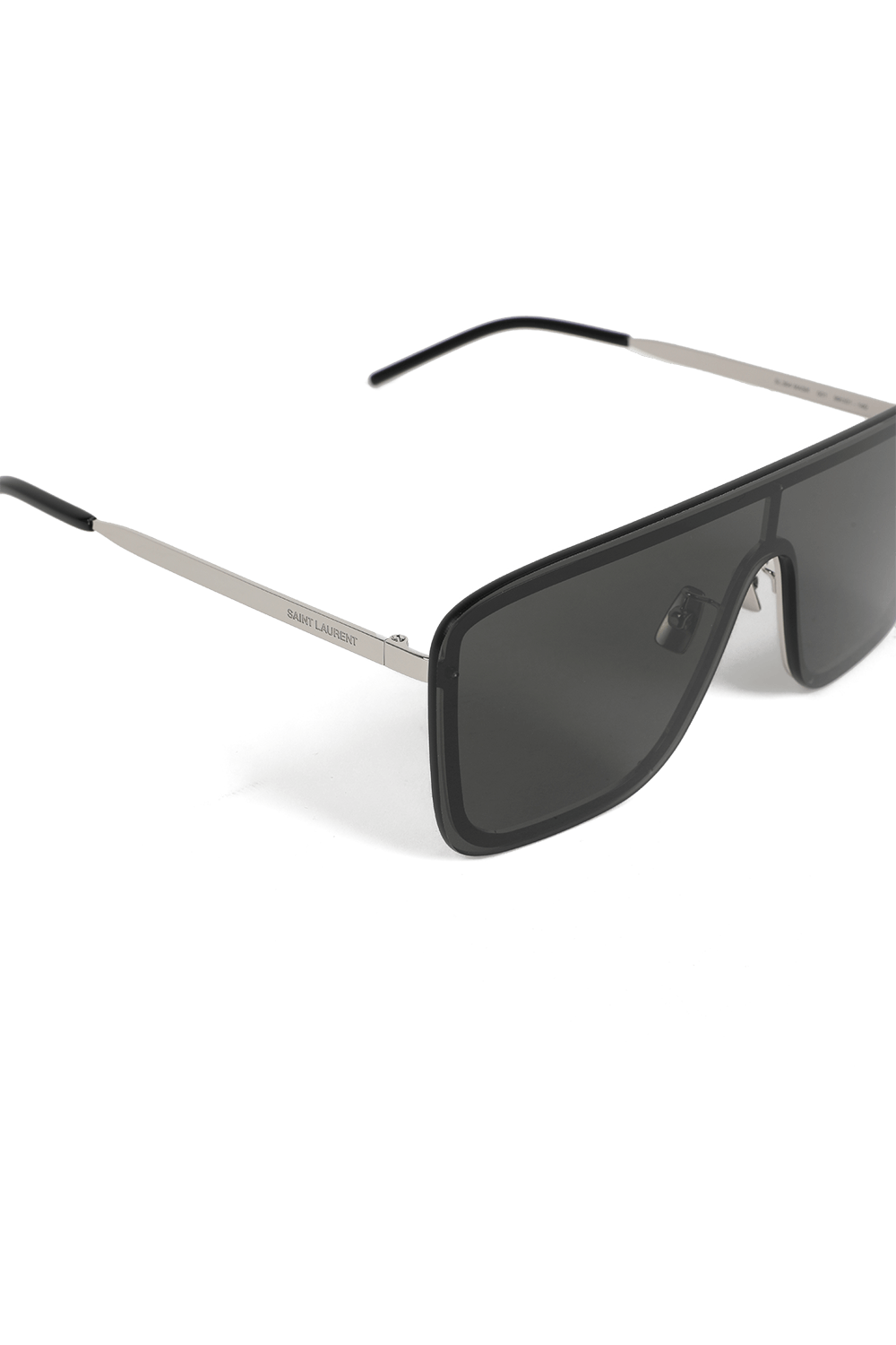 Shield Sunglasses in Black SAINT LAURENT