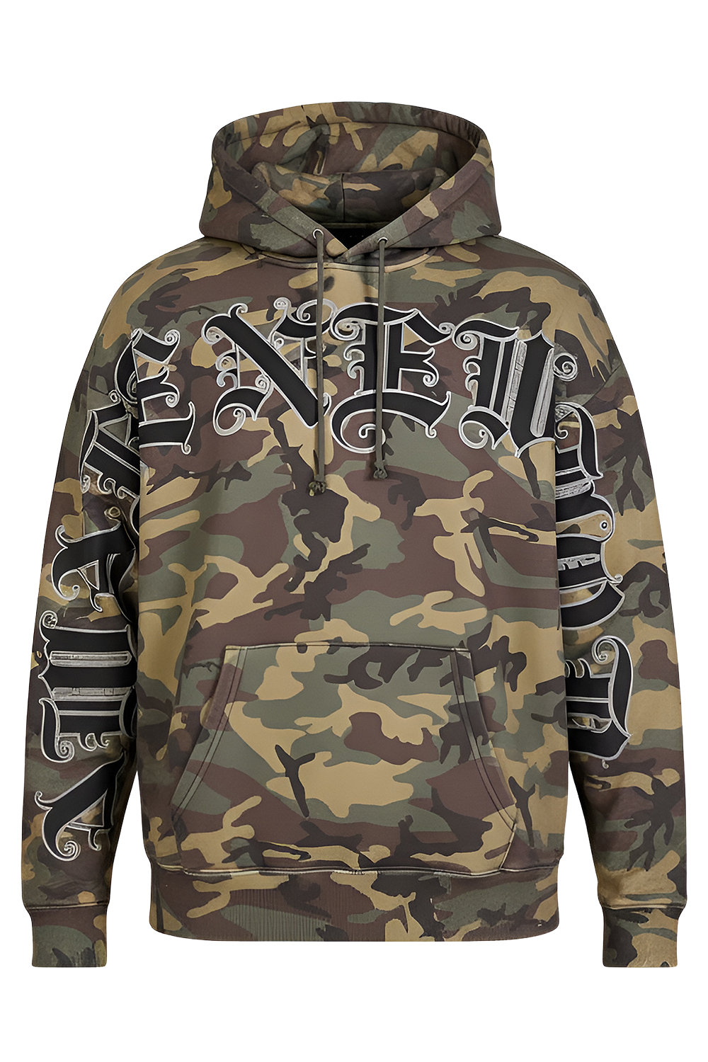 תמונה קידמית של סווטשירט קפוצ'ון