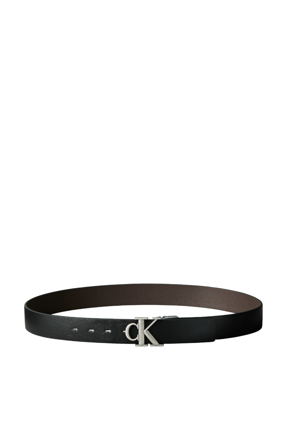 תמונת תקריב של חגורת עור