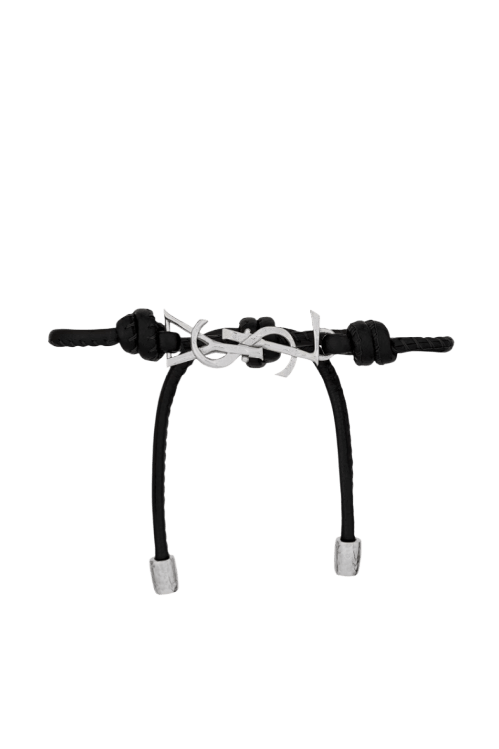 תמונה קידמית של צמיד עור