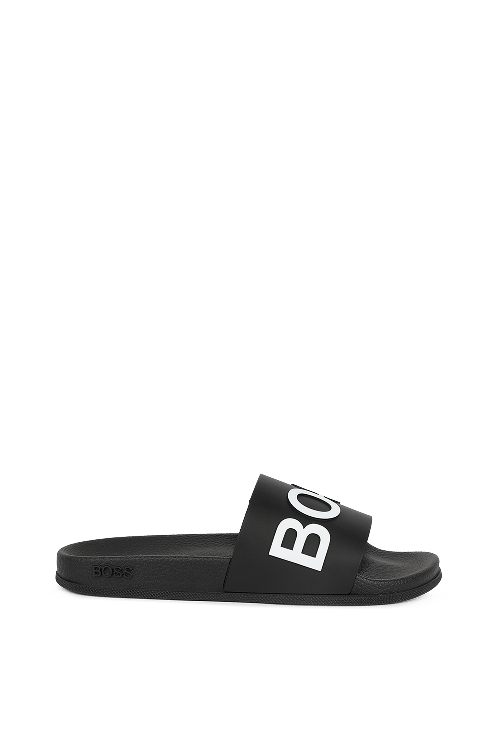 תמונה קידמית של Slides With Logo Strap and Contoured Sole