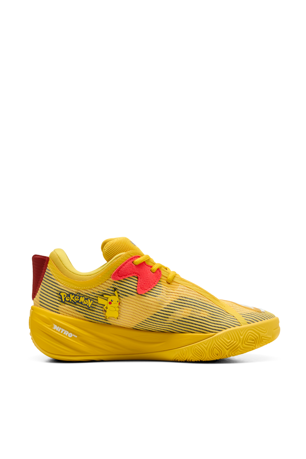 תמונה קידמית של נעלי כדורסל פומה X פוקימון