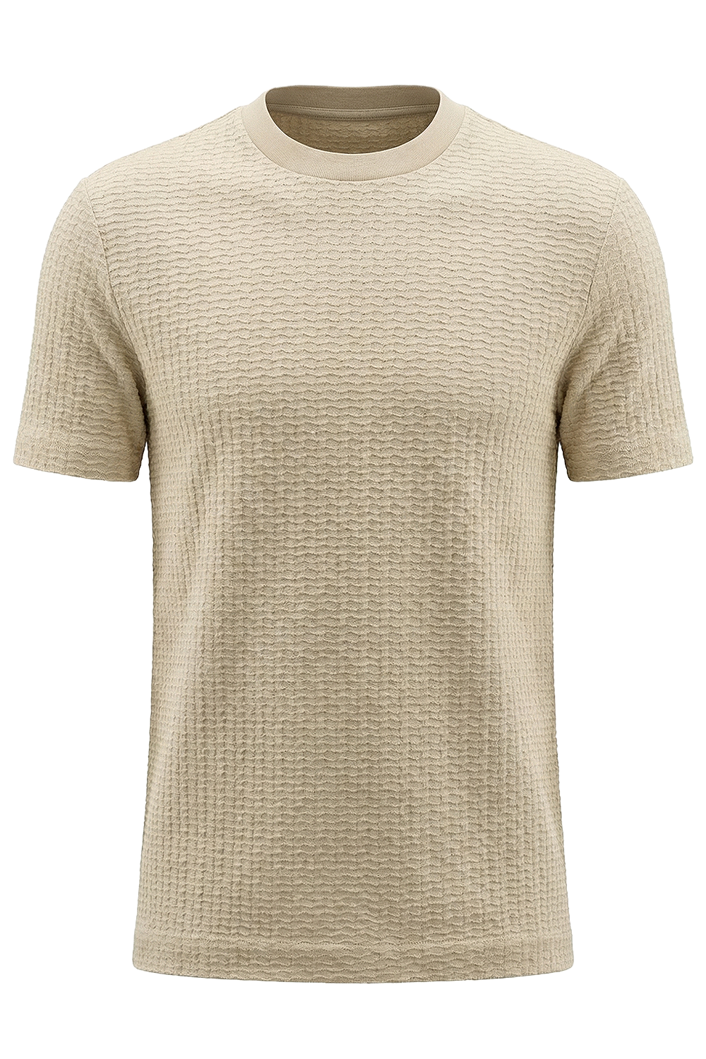 תמונה קידמית של חולצת טי בגזרה ישרה