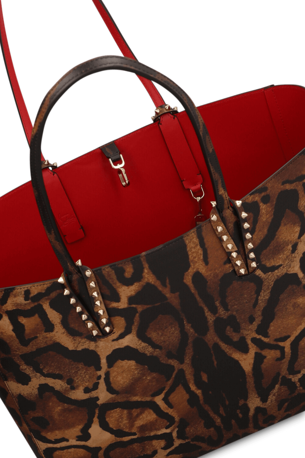 תמונת פנים של תיק נשיאה מנומר