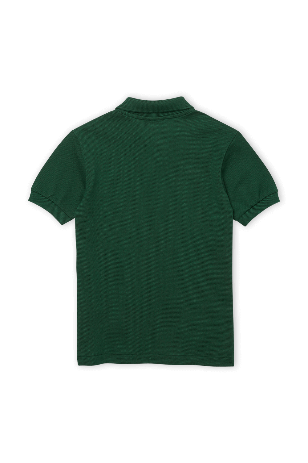 גילאי 2-12 חולצת פולו בגוון ירוק בקבוק עם פאץ' לוגו LACOSTE KIDS