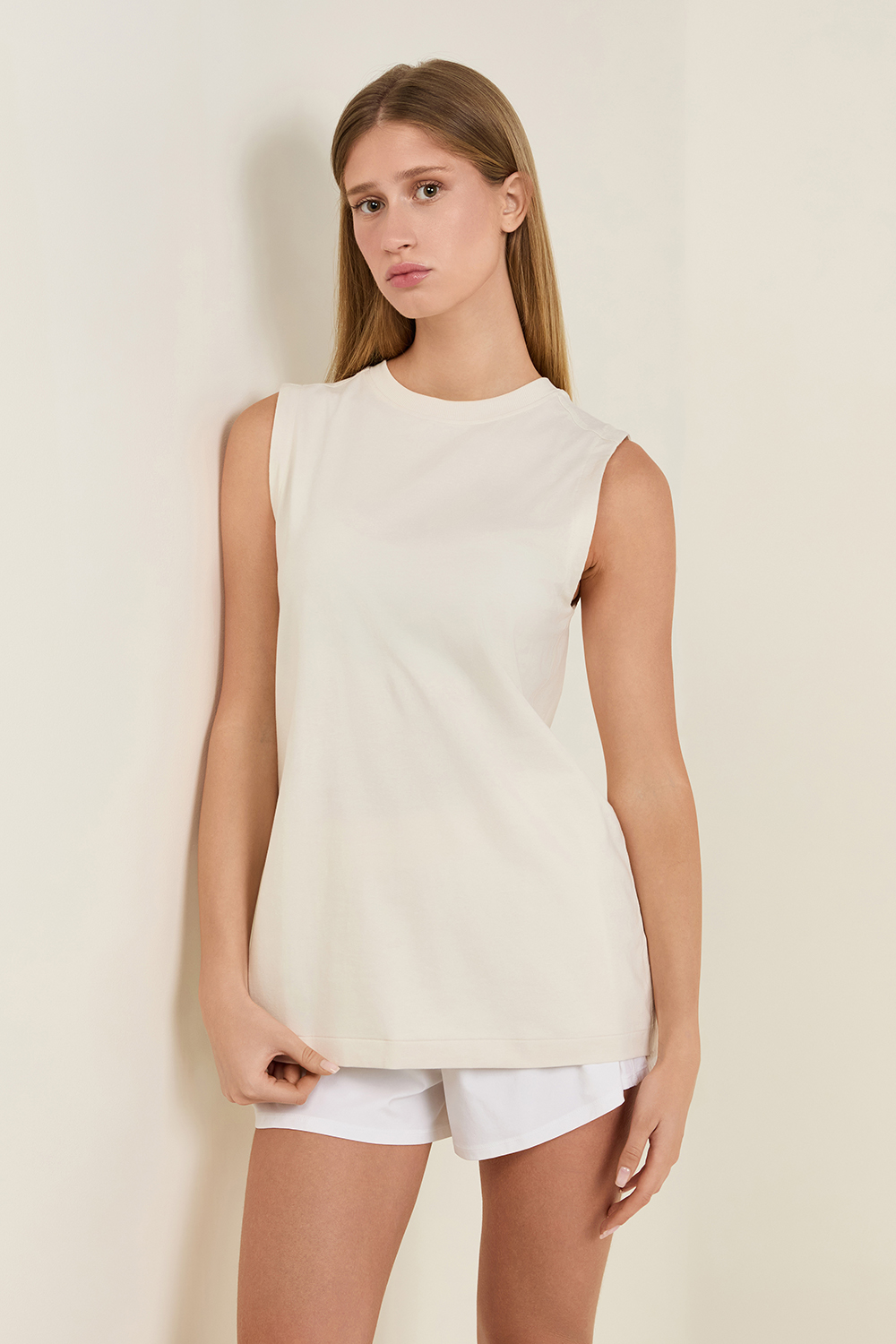 תמונת דוגמן קידמית של All Yours Organic Cotton Tank