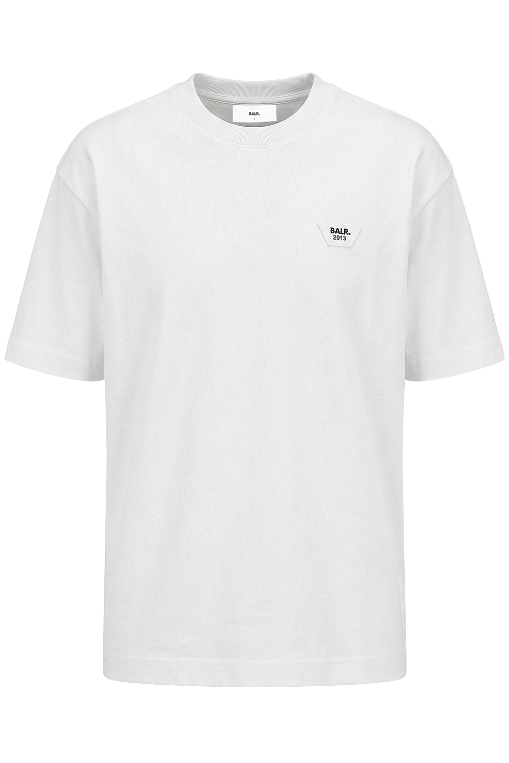 תמונה קידמית של חולצת טי אוברסייז