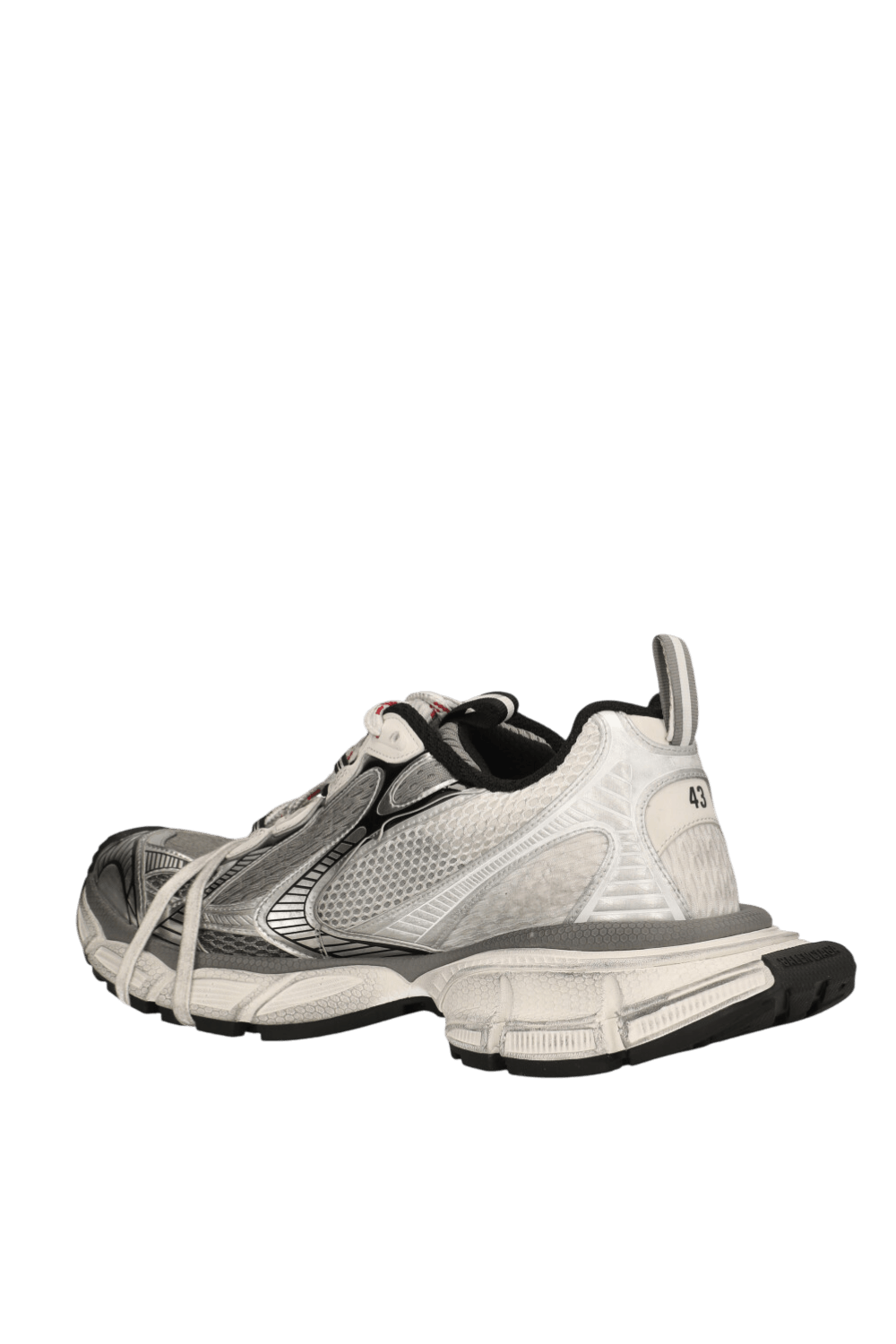 תמונה אחורית של נעלי סניקרס 3 אקסל ספליט לוגו