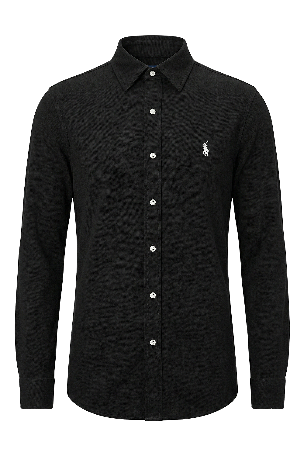 תמונה קידמית של חולצות כפתורים ארוכה