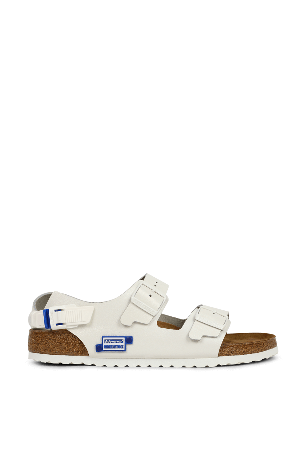 תמונה קידמית של בירקנשטוק X אדר ארור כפכפי מילאנו לבנים