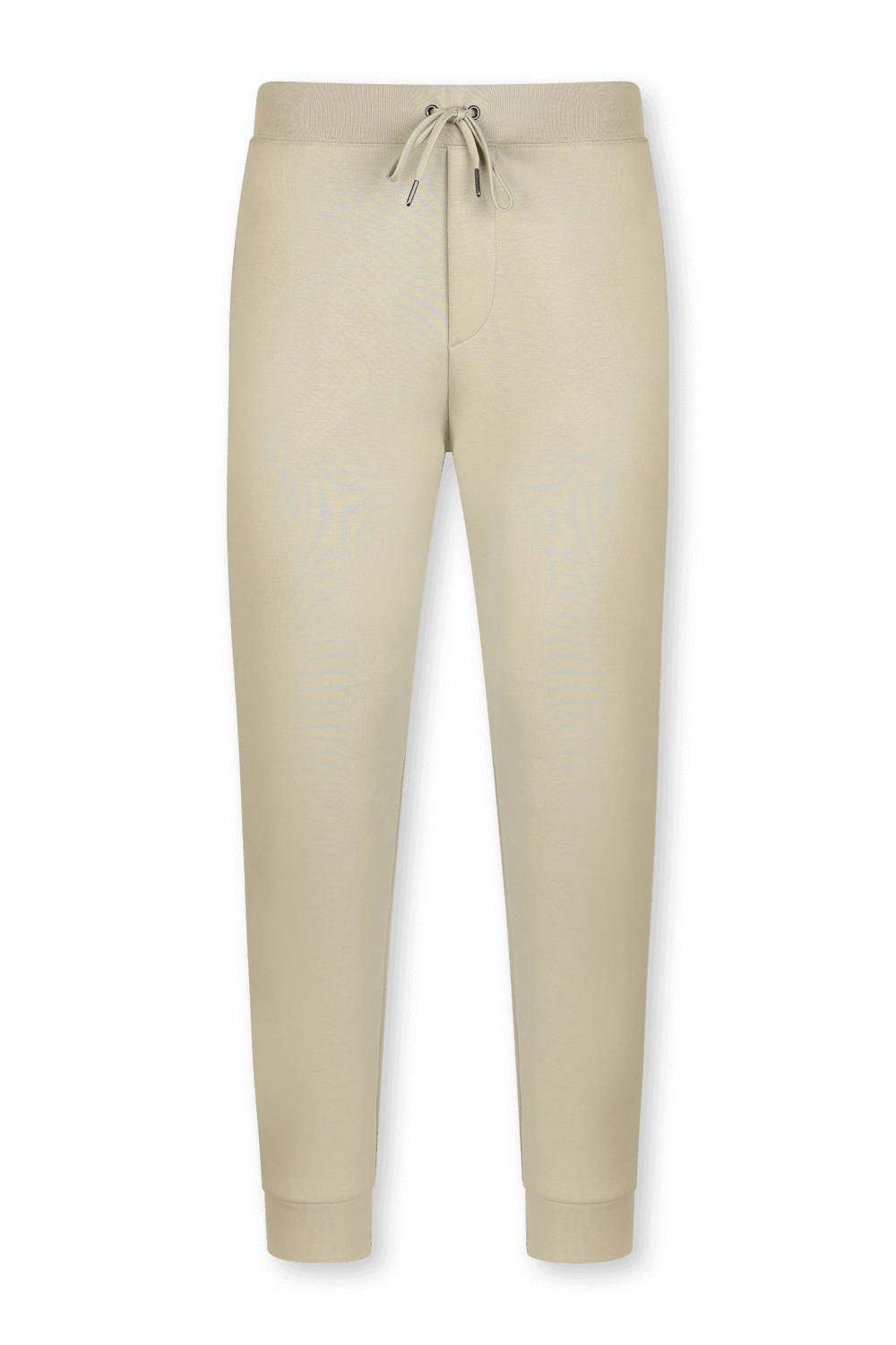 תמונה קידמית של מכנסי סלים ג'וג עם לוגו רקום