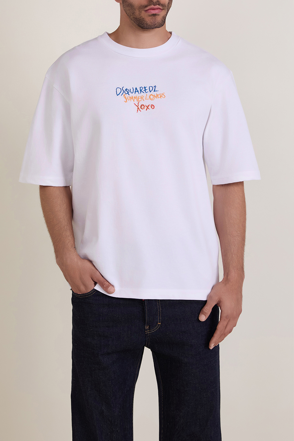 תמונת דוגמן קידמית של חולצת טי