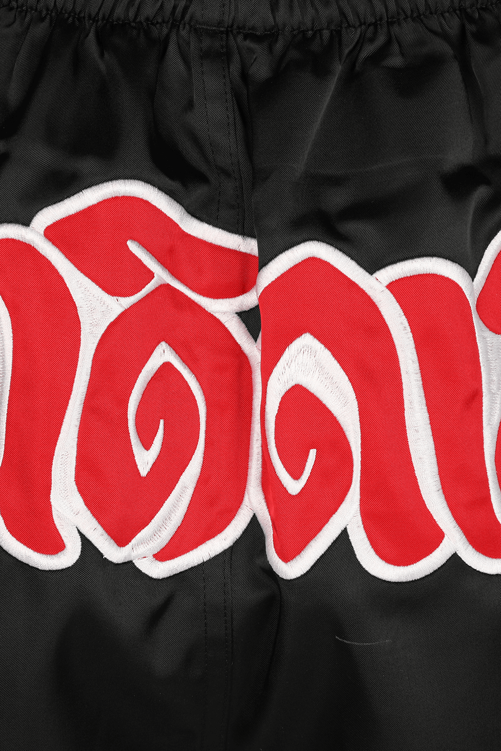 תמונת תקריב של Adidas x Dry Clean Only Boxing Shorts in Black