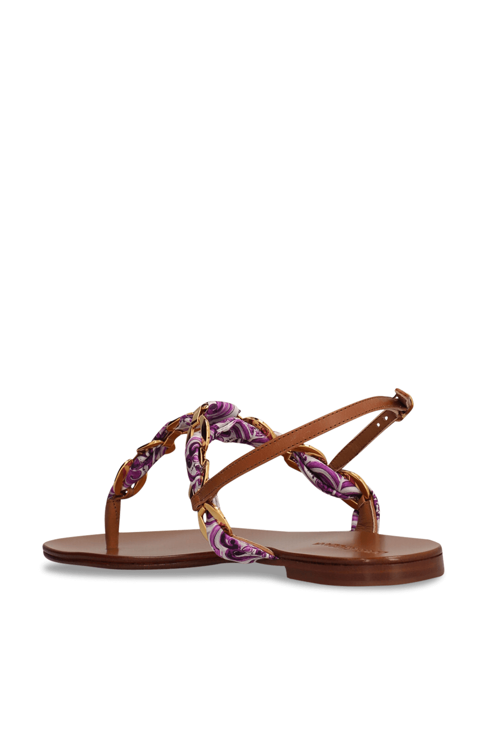 תמונה אחורית של סנדלי אצבע מג'וליקה