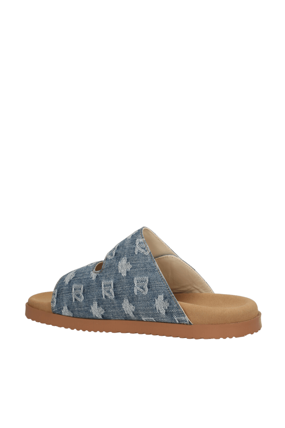 תמונה אחורית של כפכפי סלייד דנים