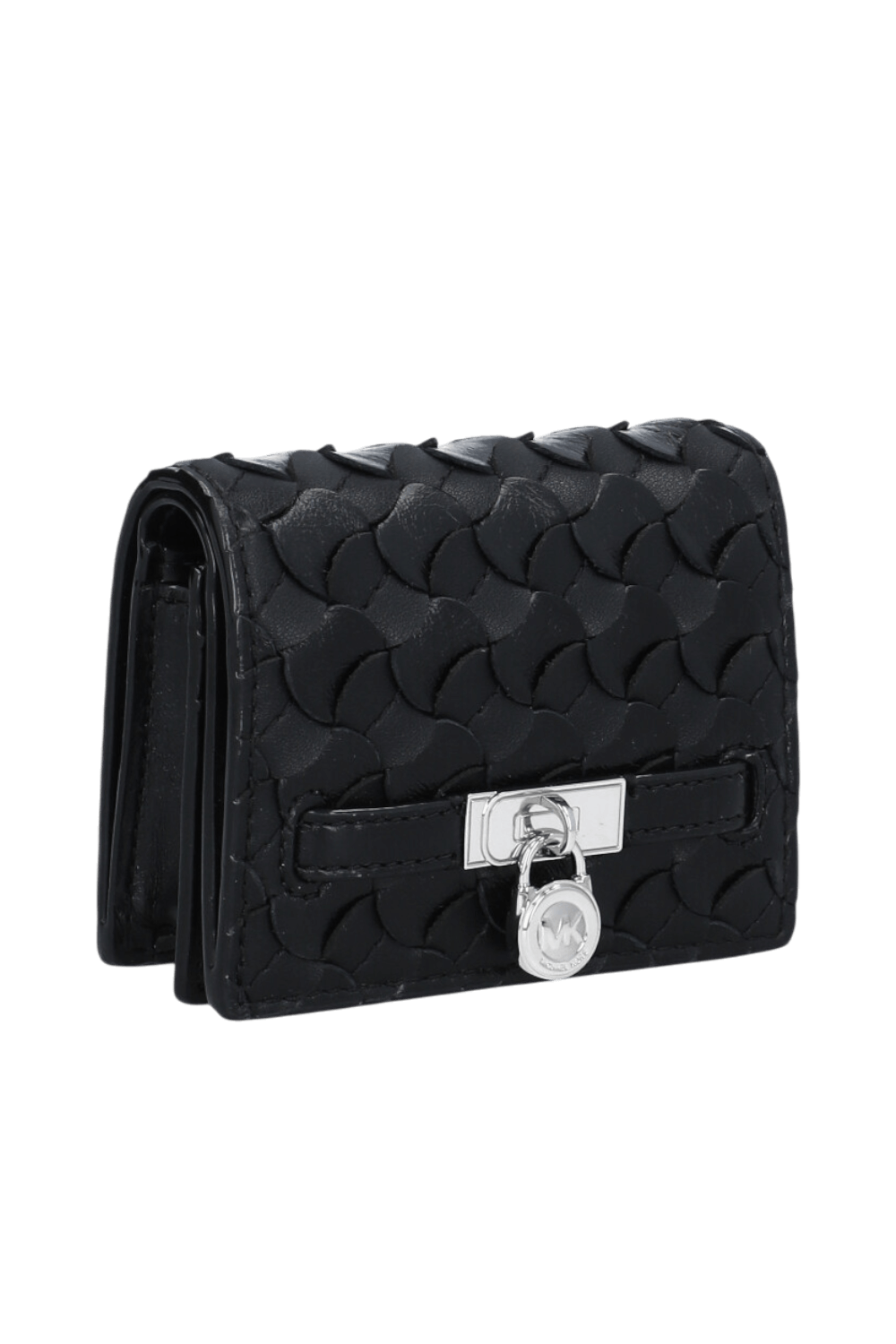 תמונת תקריב של ארנק כסף