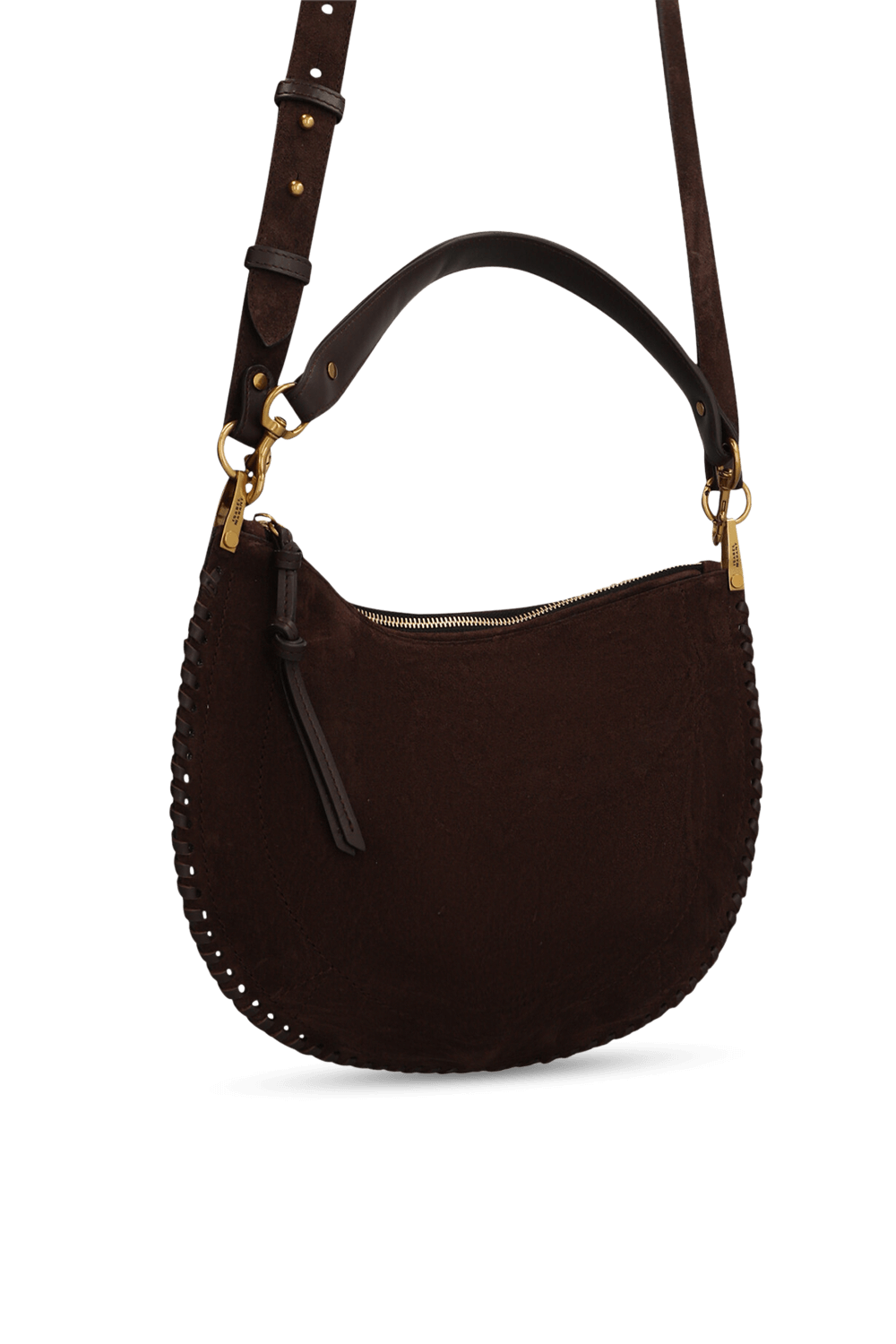 תמונת תקריב של תיק כתף  אוסקן מון מעור רך