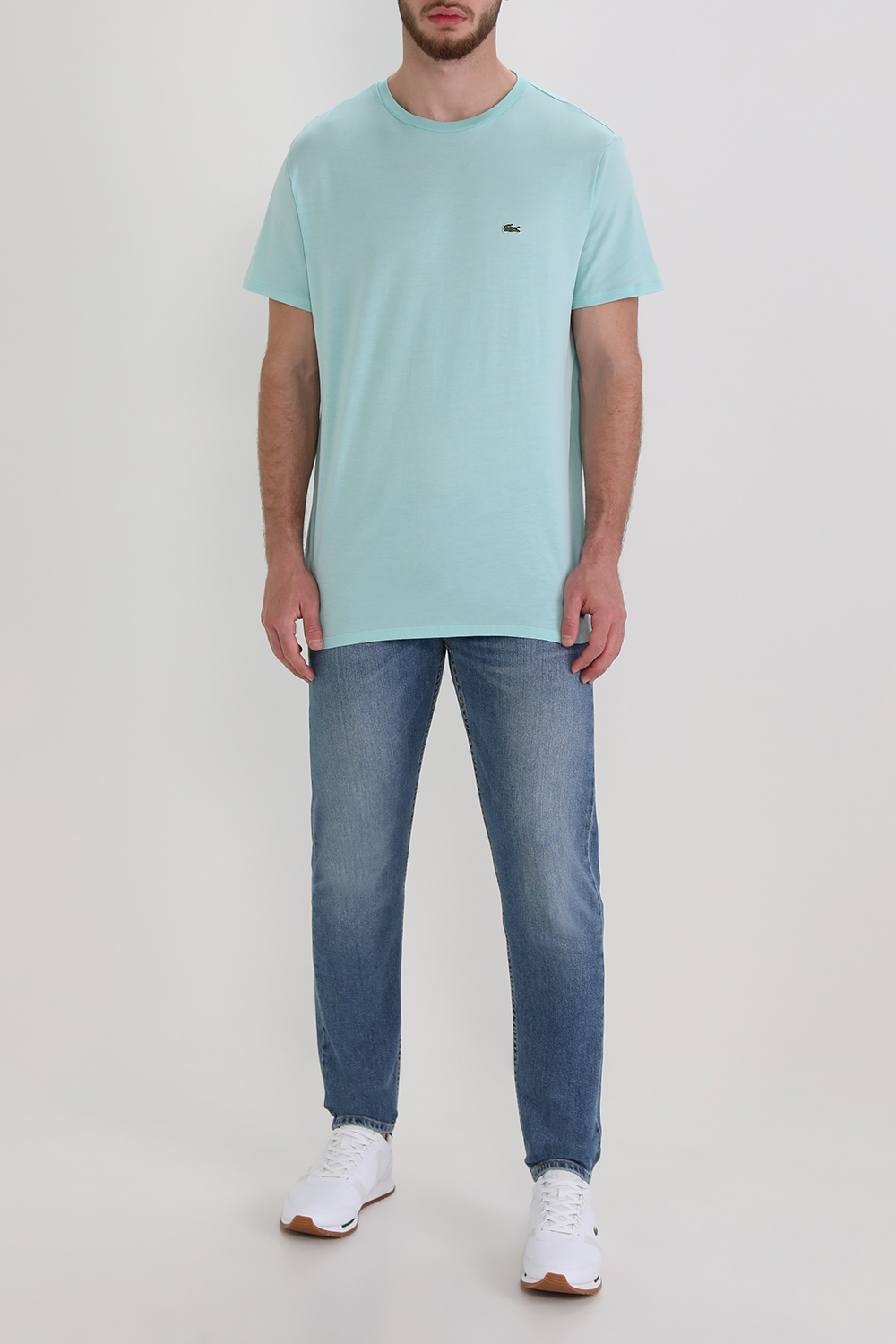 תמונת דוגמן קידמית של נעלי ריצה פרטנר רטרו מעור