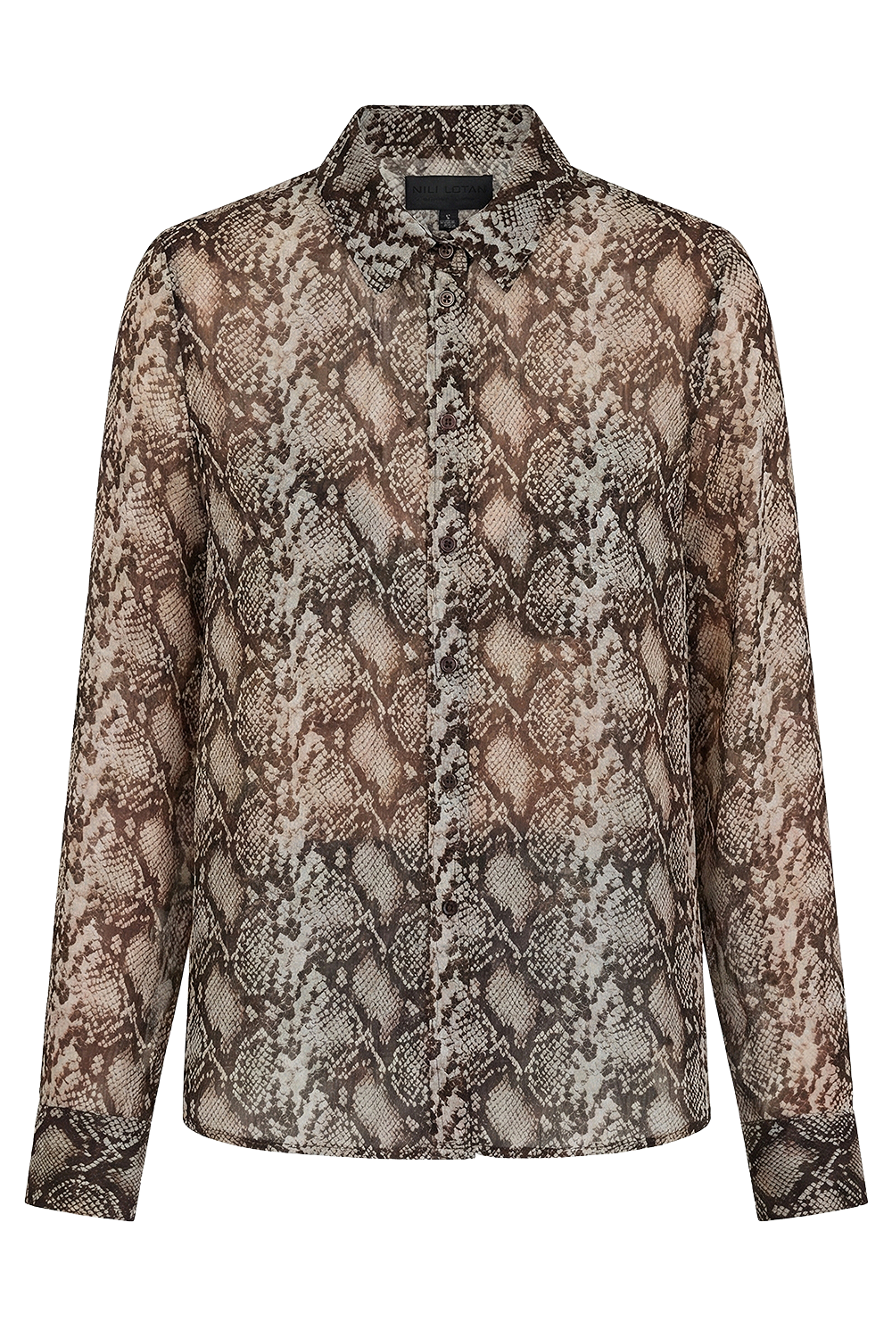 תמונה קידמית של חולצה מכופתרת