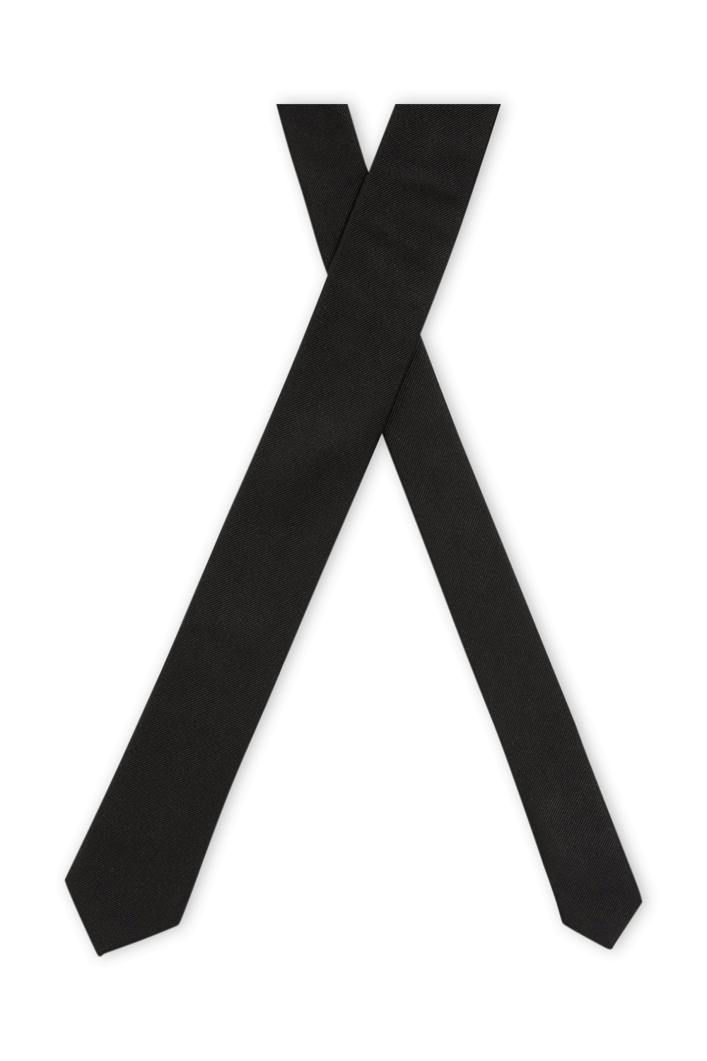 תמונה אחורית של עניבה קלאסית ממשי - 6 ס\"מ