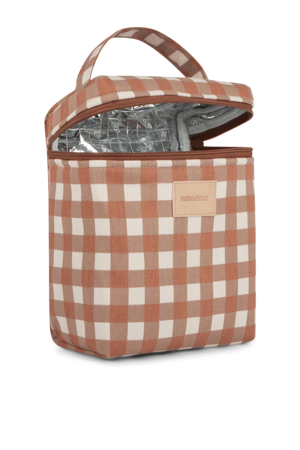 תמונה אחורית של תיק אוכל טרמי