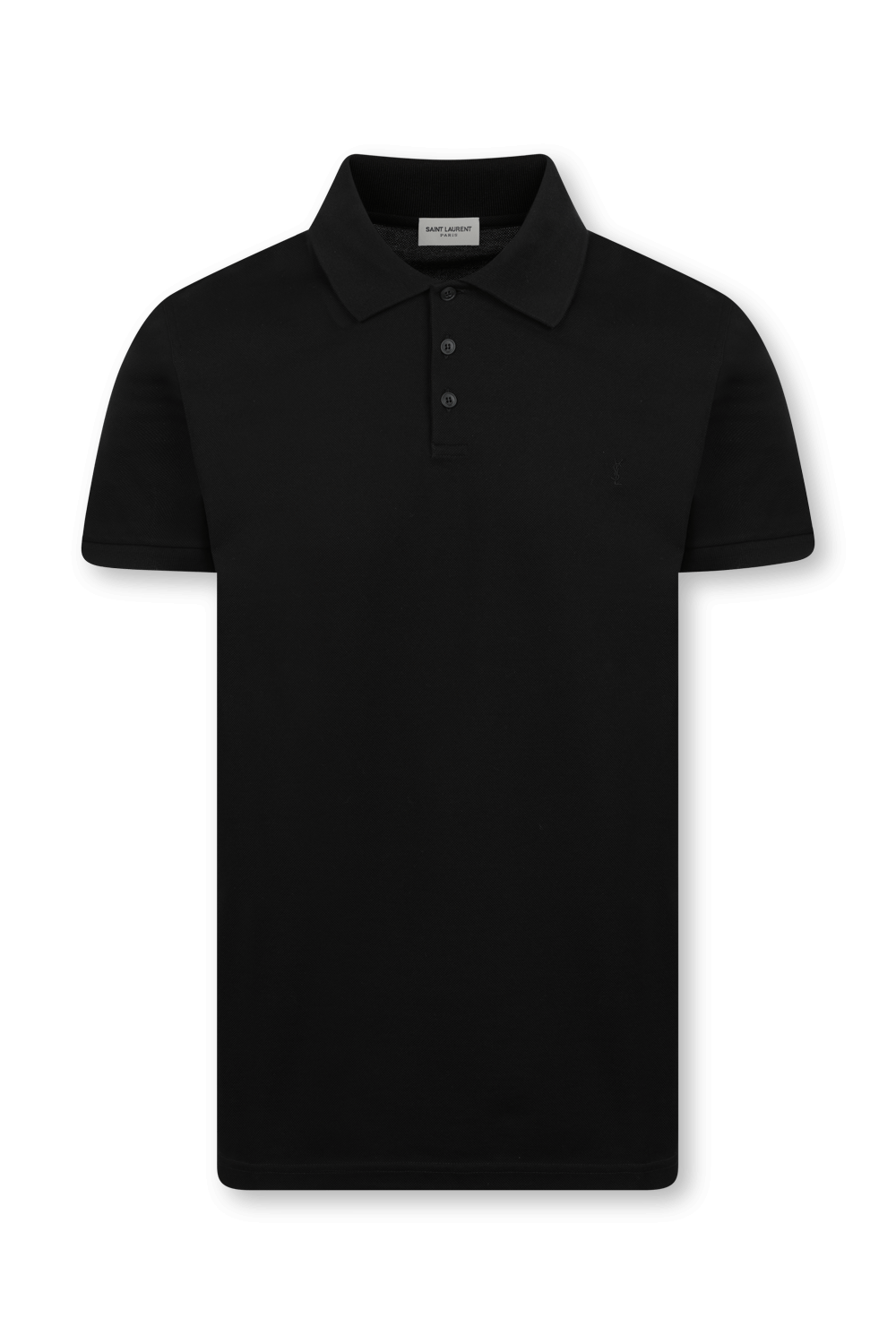 תמונה קידמית של Monogram Polo Shirt in Black