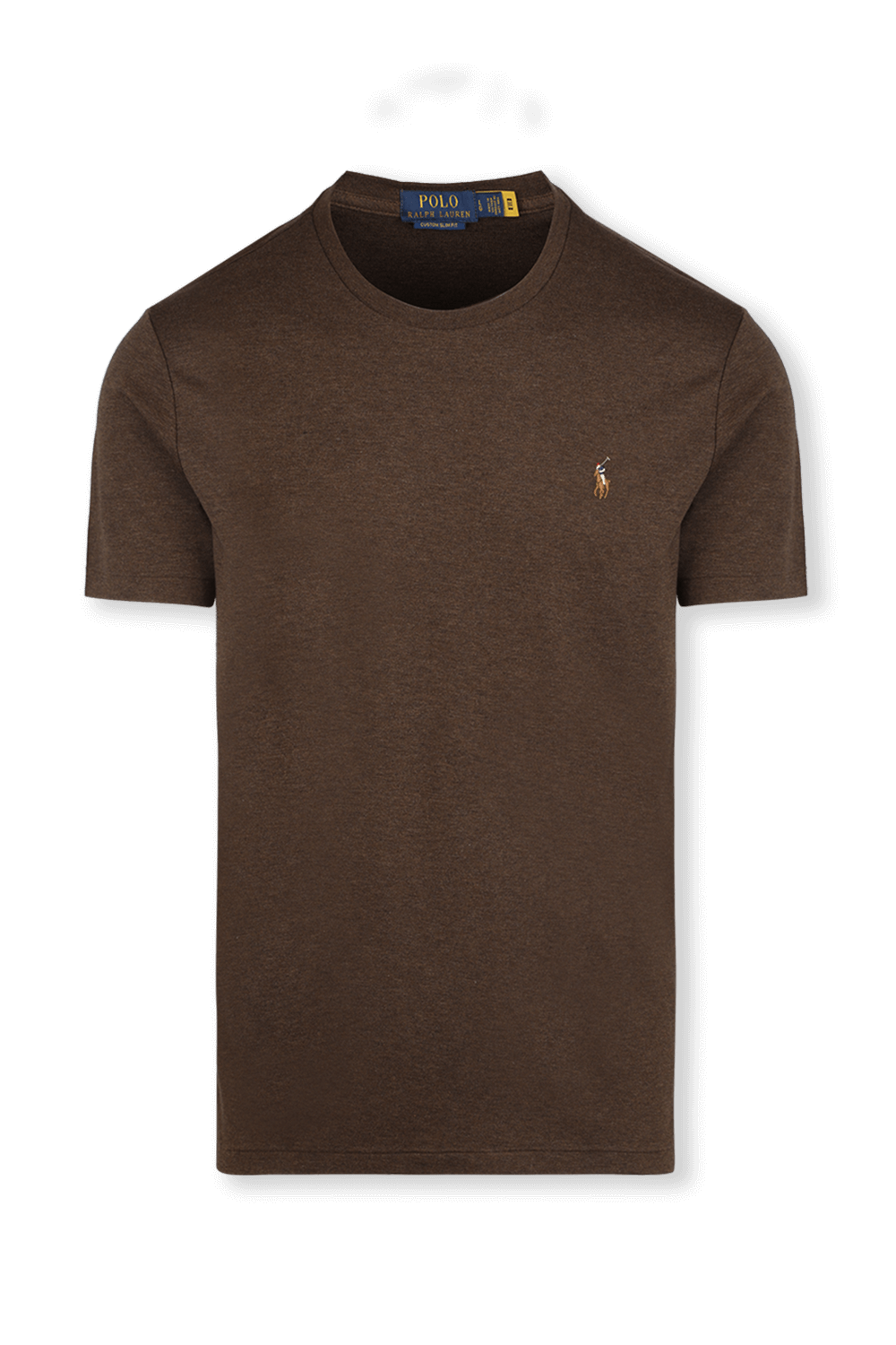 Crewneck T-Shirt in Brown POLO RALPH LAUREN