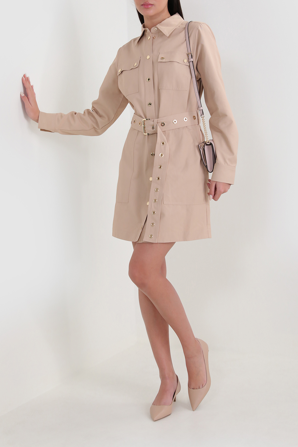 תמונת דוגמן קידמית של נעלי עקב קיטן 5 סמ