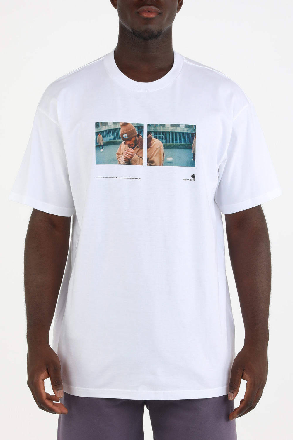 תמונת דוגמן קידמית של Backyard T-Shirt In White