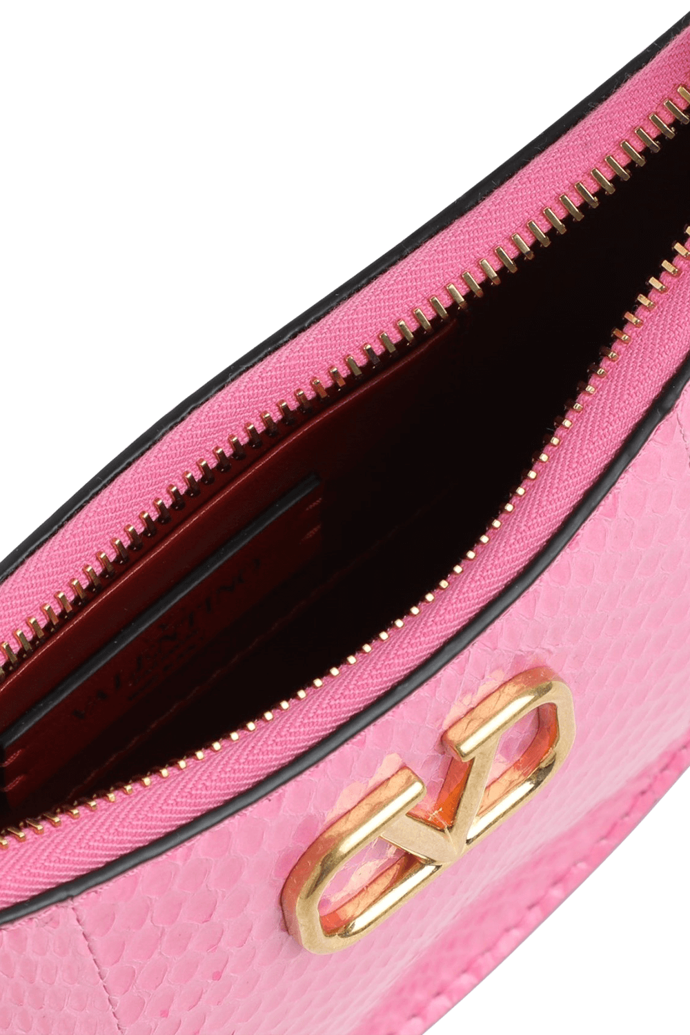 תיק ורוד מבריק בצללית ירח