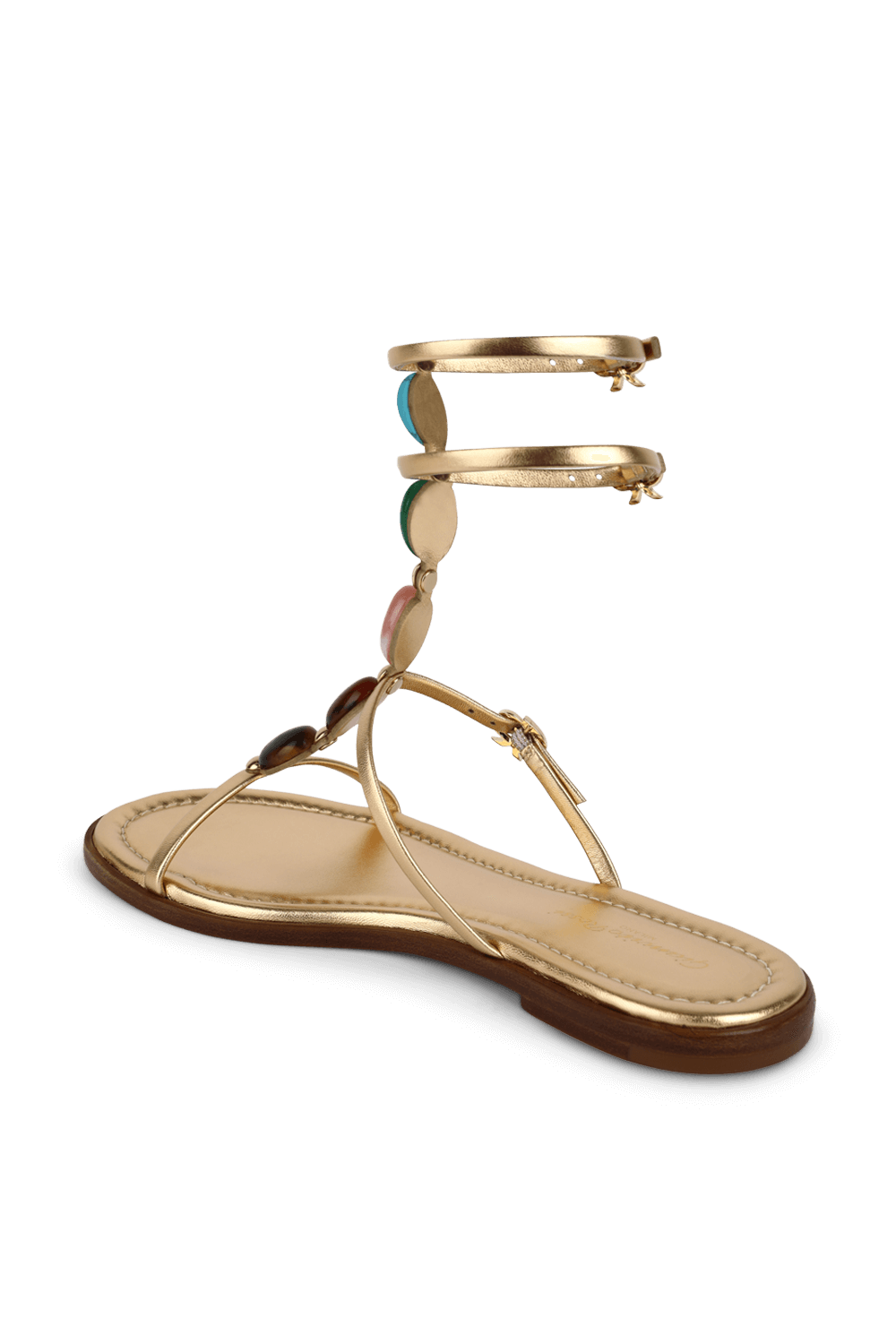 תמונה אחורית של סנדלי אצבע מעור שאנטי 05