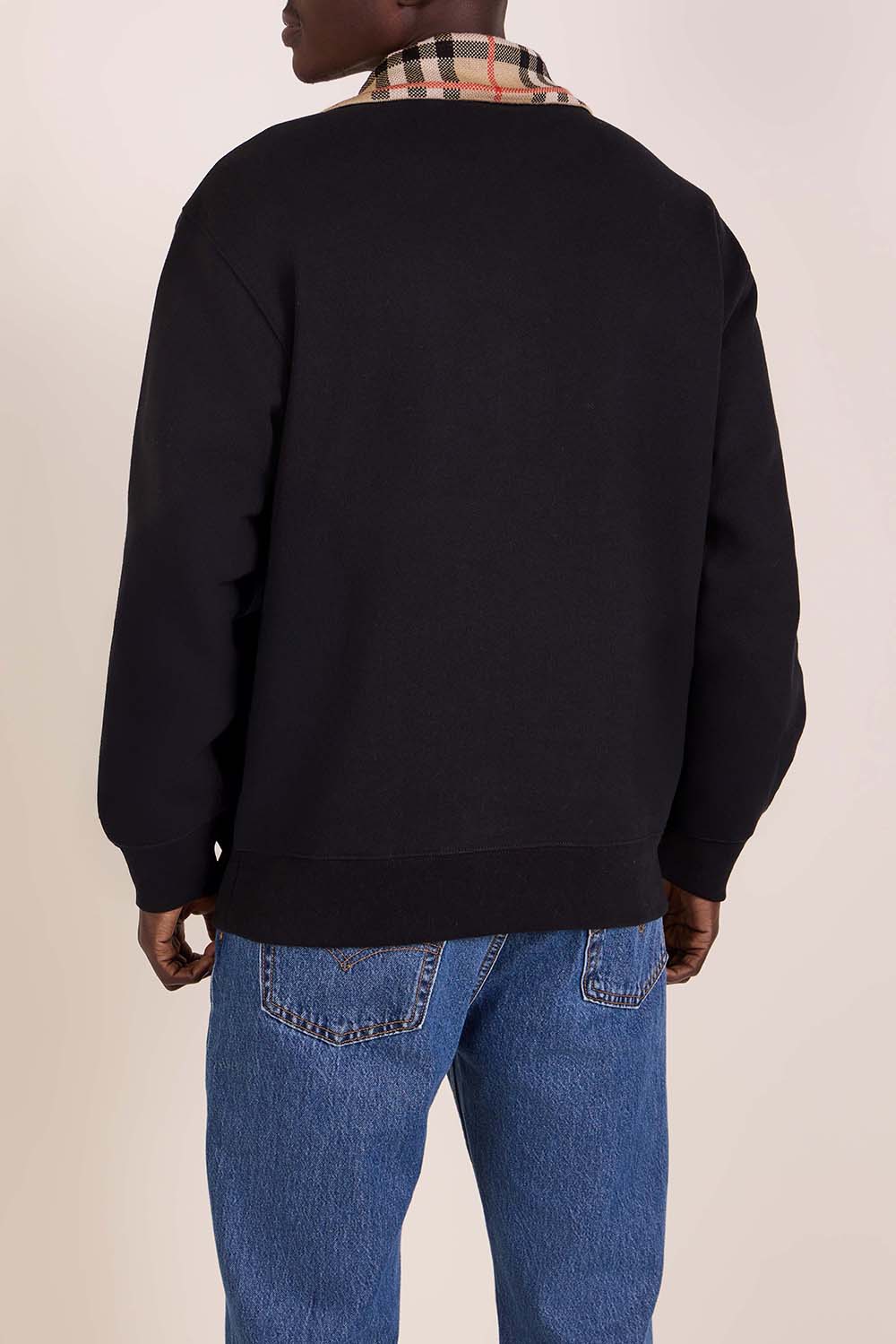 תמונת דוגמן אחורית של סווטשירט